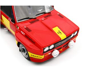 Fiat Abarth 031 Bertone Giro d`Italia 1975 Ver. Presentazione Laudoracing 1:18 Resinemodell (Türen, Motorhaube... nicht zu öffnen!)